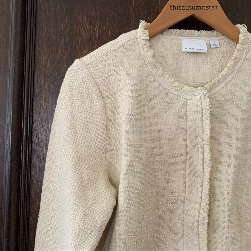Anthropologie NWT Ett Twa Bardot Moto Jacket Blazer NEW - Picture 6 of 13